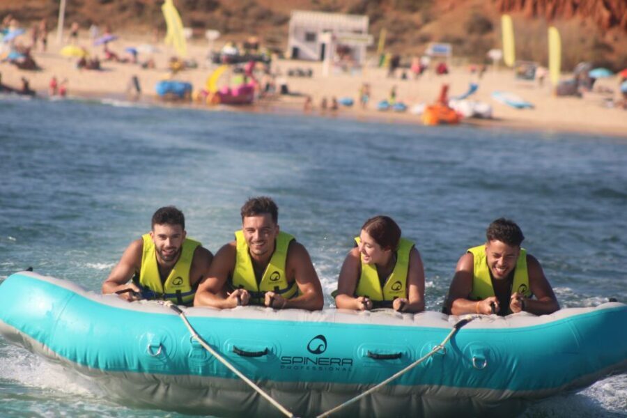 Albufeira: 10-Minute Crazy-Cookie Boat Ride - Photos, Cellphones, and How to Capture the Moment