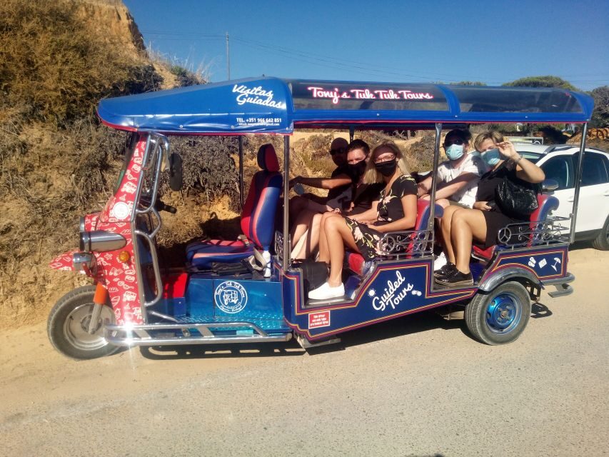 Albufeira: Benagil Caves & Senhora da Rocha Tour by Tuk Tuk - Key things to know before you go