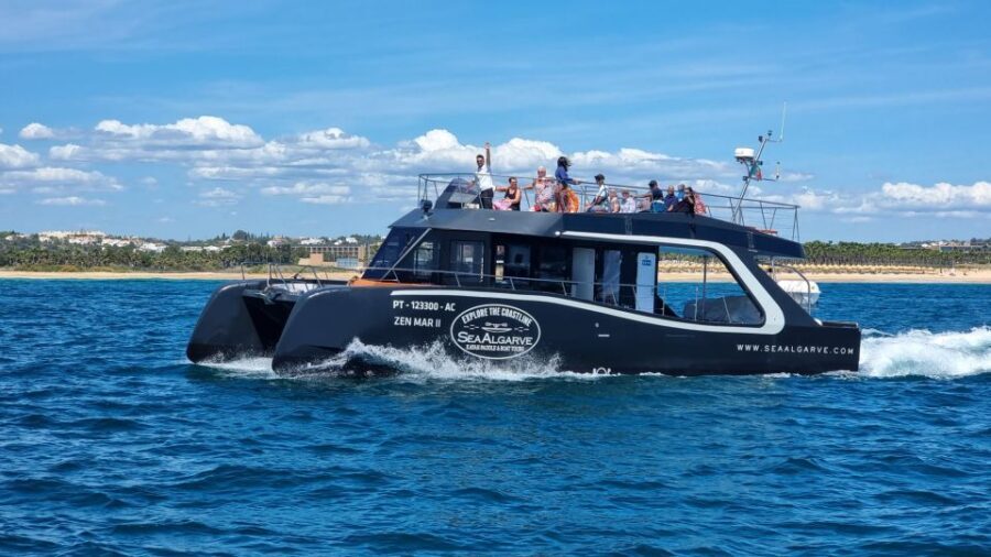 Albufeira: Coastline and Benagil Caves Tour by Catamaran - Who should book this tour (and who might want a different plan)