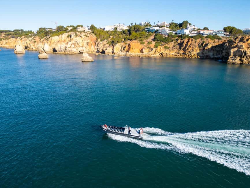 Albufeira: Dolphins, Benagil Caves and Coastline Boat Tour - Benagil Sea Caves and Algar de Benagil: The Part That’s Worth the Boat