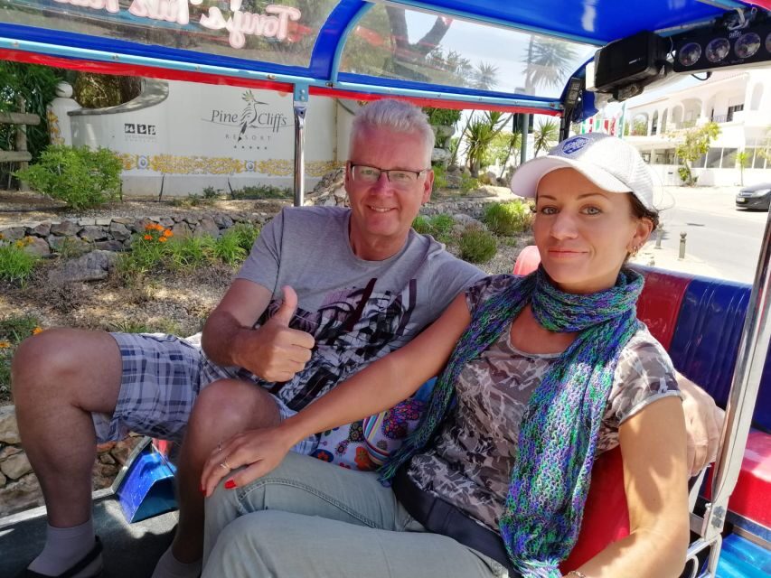 Albufeira: Private Sightseeing Tuk-Tuk Tour with Pickup - Arrifes and São Rafael: beach time with the right amount of pause