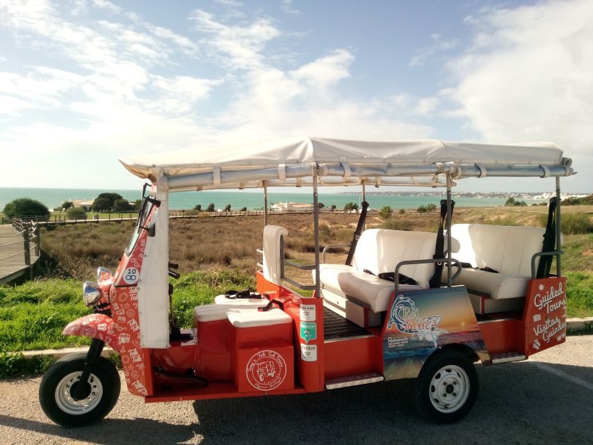Albufeira: Private Tuk Tuk Tour - Languages and local hosting: Tony and Alex