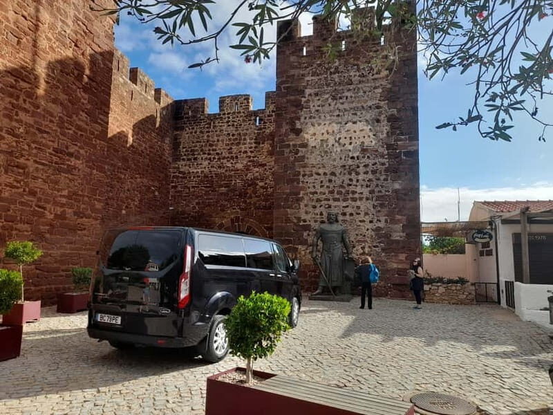 Albufeira: Silves Castle and Chapel of Bones, and Benagil - Silves Castle: King D. Sancho I is the opening scene