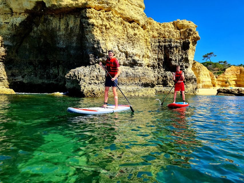 Albufeira: Stand Up Paddle Lesson and Coastal Tour - Safety, sea conditions, and why the guide’s judgment matters