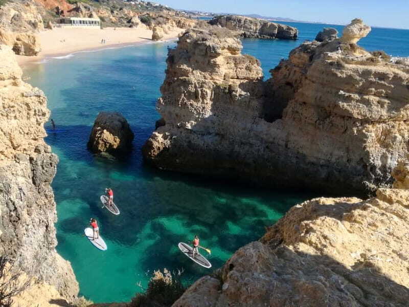 Albufeira SUP Secrets: Discover Albufeira’s Hidden Gems - São Rafael Beach is the right place to learn fast