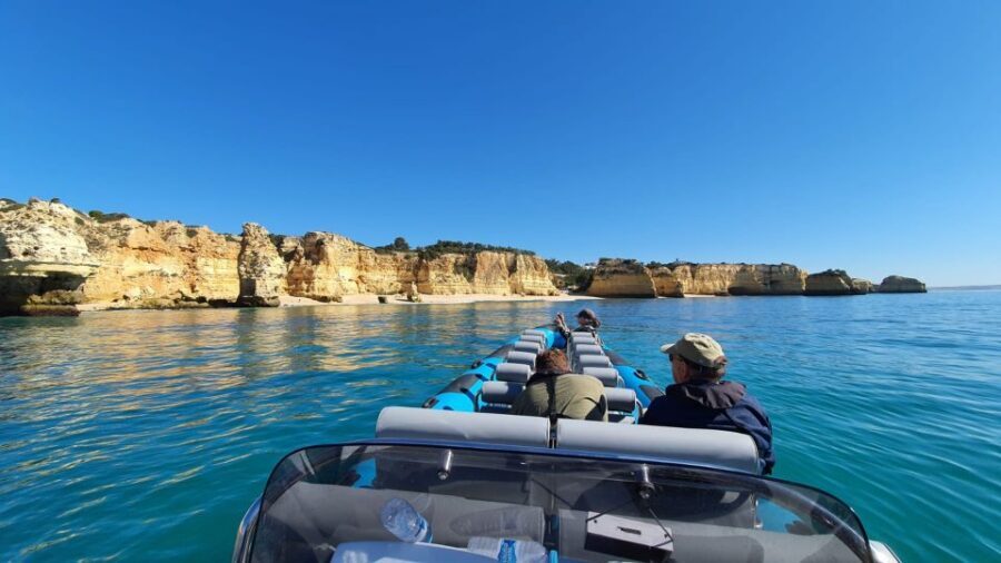 Algarve: Benagil Caves 2-Hour Private Tour - Algar Seco and Praia Vale de Centianes: Views Without the Footwear Tax