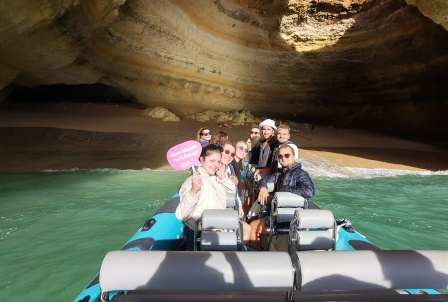 Algarve: Benagil Caves 2-Hour Private Tour - Entering the Benagil Cave by Boat: Famous, Fast, and a Bit Busy
