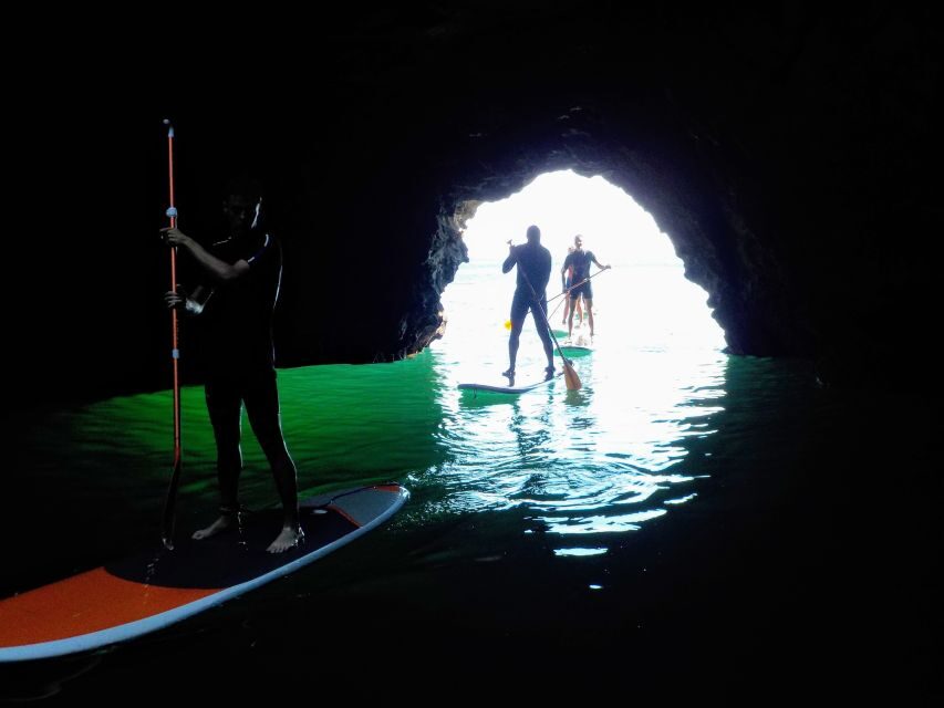 Algarve: Stand-Up Paddleboard Tour to Ingrina Caves - Entering the Algarve from the water: SUP near Sagres