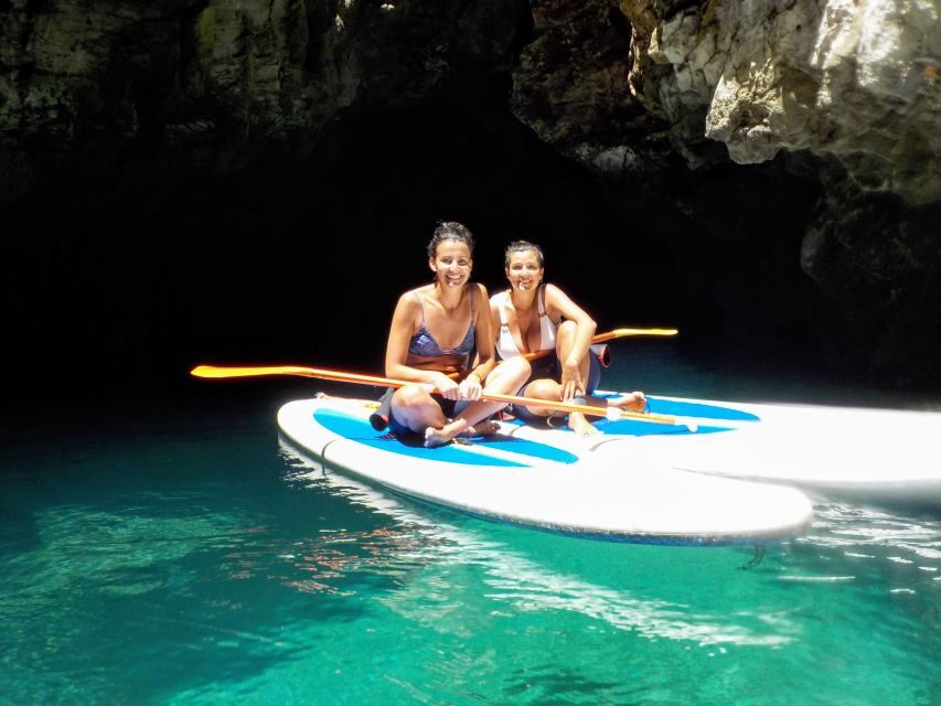 Algarve: Stand-Up Paddleboard Tour to Ingrina Caves - On the water: grottoes, hidden beaches, and dark cave moments