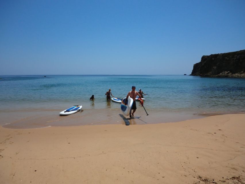 Algarve: Stand-Up Paddleboard Tour to Ingrina Caves - The option to jump off cliff tops