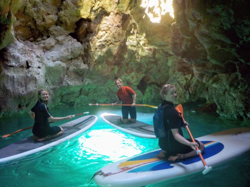 Algarve: Stand-Up Paddleboard Tour to Ingrina Caves - Swim time: taking a gentle route when you want it