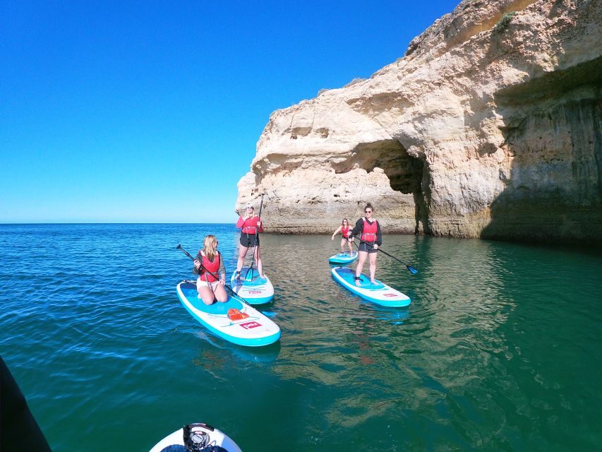 Benagil: Benagil Cave Stand Up PaddleBoard Tour at Sunrise - What’s included: the gear that makes sunrise paddle day easier