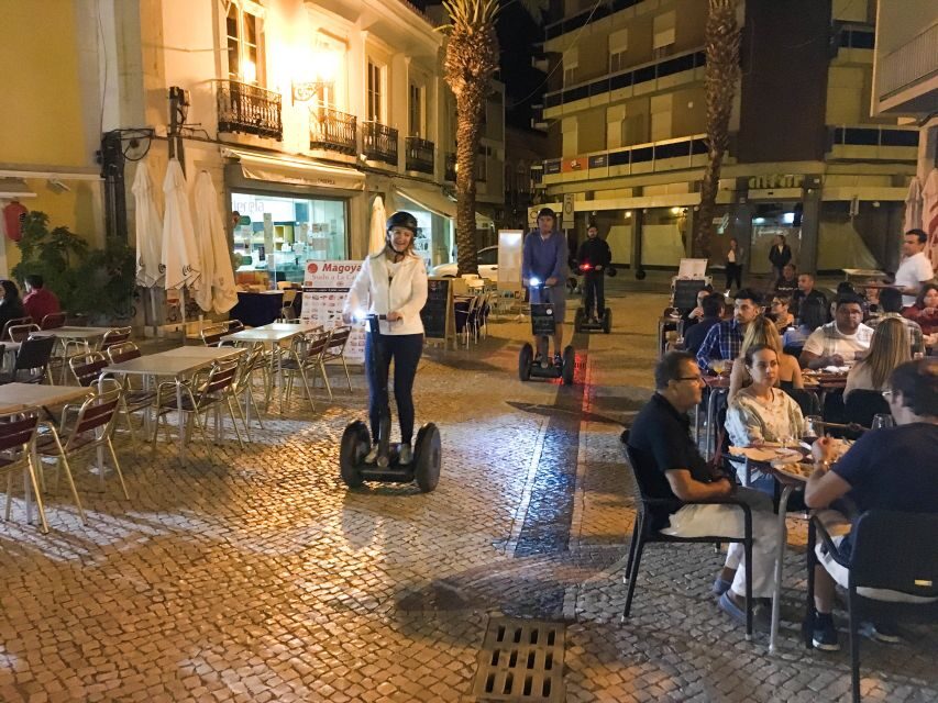 Faro: Night Segway Tour with Cocktails - The second stop: an alcoholic cocktail to cap the story