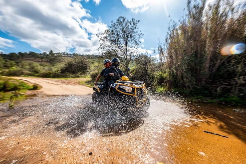 From Albufeira: Full-Day Off-Road Quad Tour - Paderne Castle and Alte Natural Springs: two ways to see the area’s past