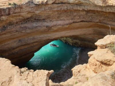 From Armação de Pêra: Benagil Caves and Beaches Boat Tour - Armação de Pêra routing: why this start point helps