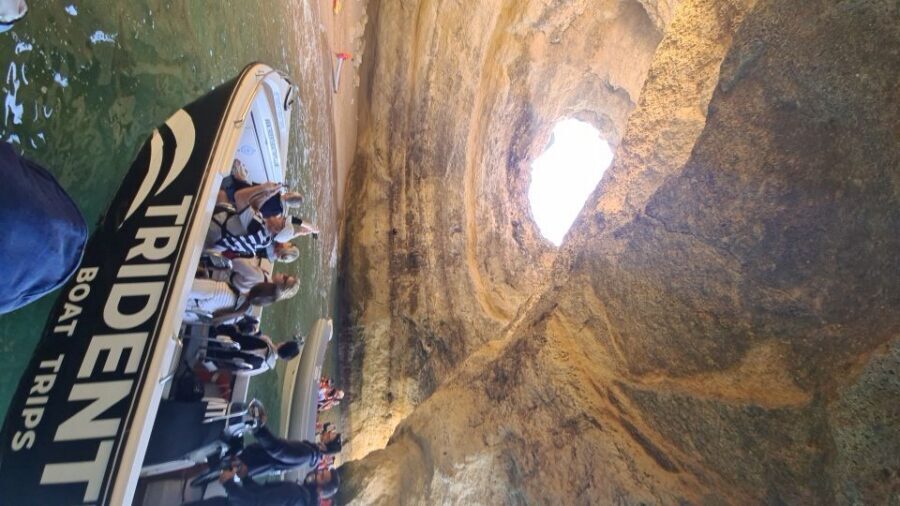 From Armação de Pêra: Benagil Caves and Beaches Boat Tour - Safety and comfort: calm ride, life jackets, and real-world limits