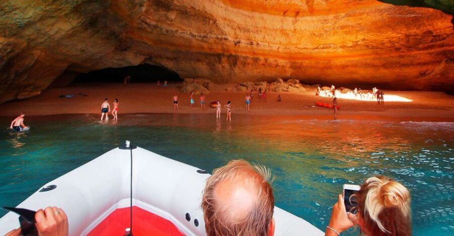 From Lagos: Benagil Sea Caves Tour with a Local Guide - The RIB Speedboat Ride: Wind, Speed, and 35 km of Algarve Coast
