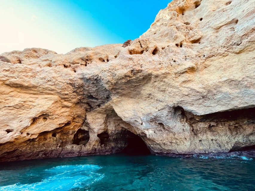 From Portimão: Benagil and Marinha Private Boat Trip - Marinha Beach From the Boat: A Different Angle on the Icon