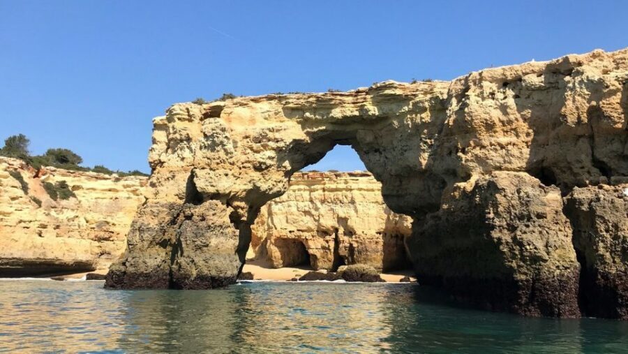 From Portimão: Boat Trip to the Benagil Caves - Swim break in crystal-clear Mediterranean water