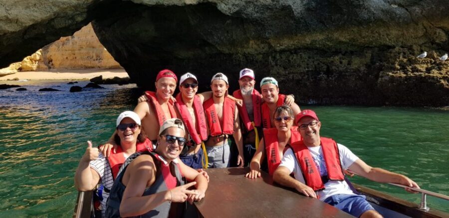 From Portimão: Boat Trip to the Benagil Caves - The return cruise: better coastline views and dolphin chances