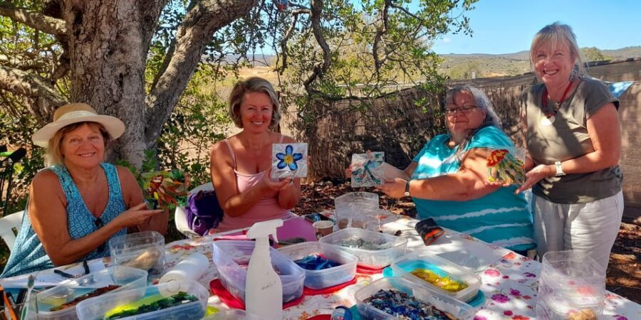Glass on Glass Mosaic craft workshop near lagos - Key things to know before you go