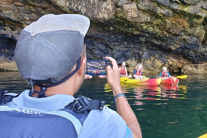 Kayaking along the Algarve Coast - Guides, group size, and the small-company feel