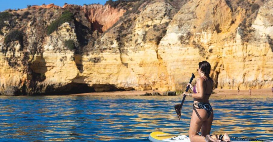 Lagos: Stand-Up Paddle Board Rental - Safety and skills: go when you feel ready