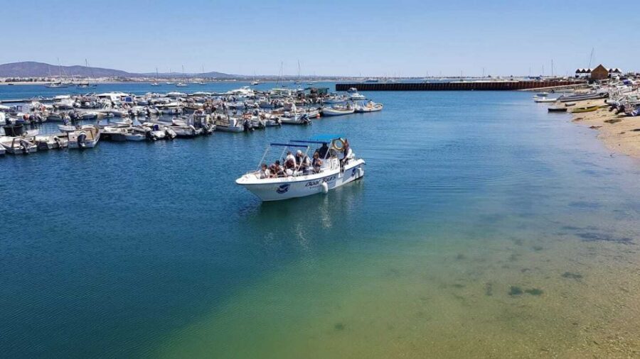 Olhão: Private Boat Tour to Ria Formosa - Islands Route: Deserta, Farol, Culatra, and Armona
