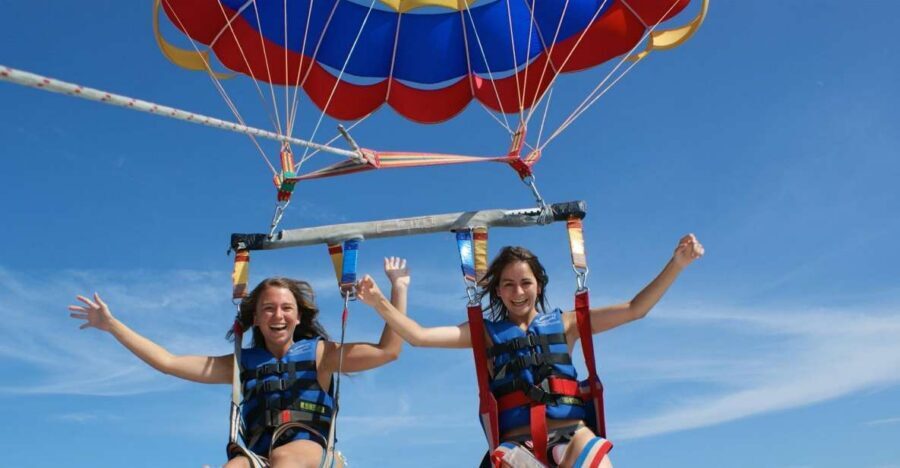 Parasailing Vilamoura - From Vilamoura Marina to 200m Above the Atlantic