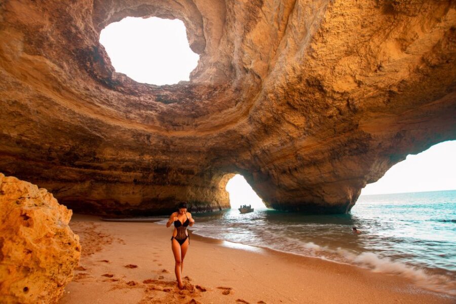 Portimão: Benagil Cave, Marinha Beach Speedboat Tour - The on-the-water “view point” time: where the guide turns scenery into context