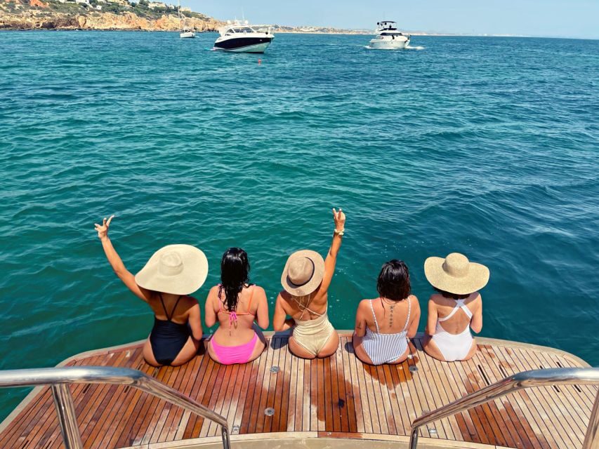 Vilamoura: Custom Private Yacht Cruise with Drinks & Bites - Swimming breaks and how to plan your swim time