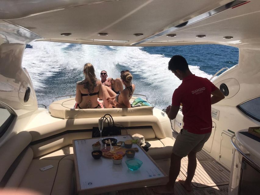 Vilamoura: Custom Private Yacht Cruise with Drinks & Bites - Bluetooth music and Wi‑Fi: small perks with big impact