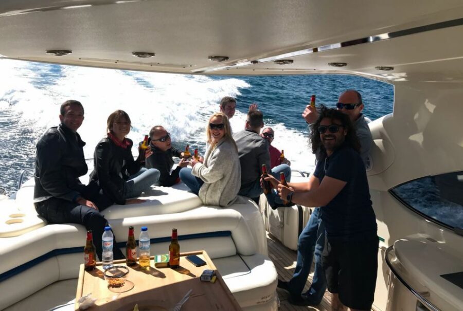 Vilamoura: Custom Private Yacht Cruise with Drinks & Bites - Crew service: why the names keep coming up